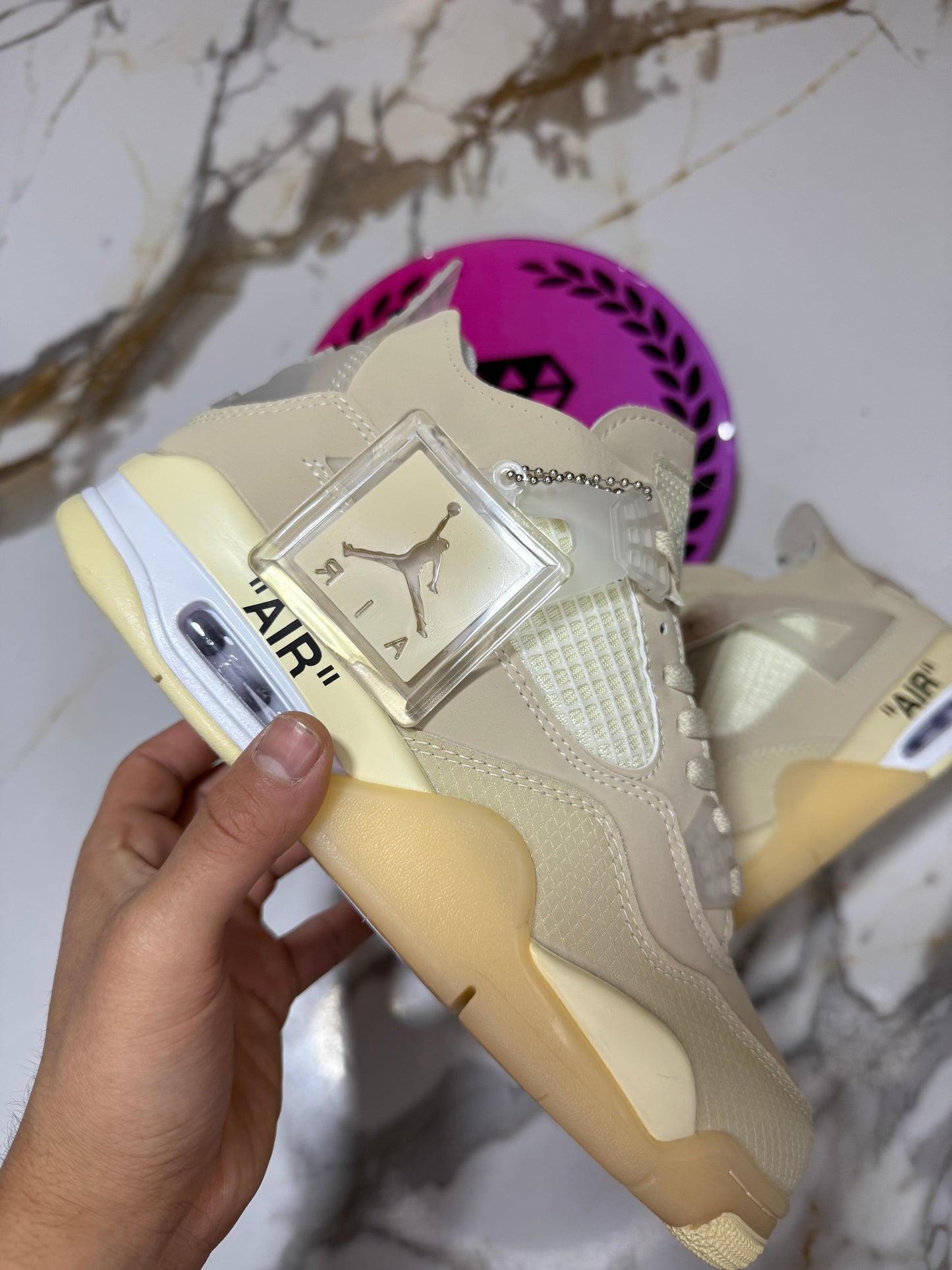 JORDAN RETRO 4 X OFF WHITE