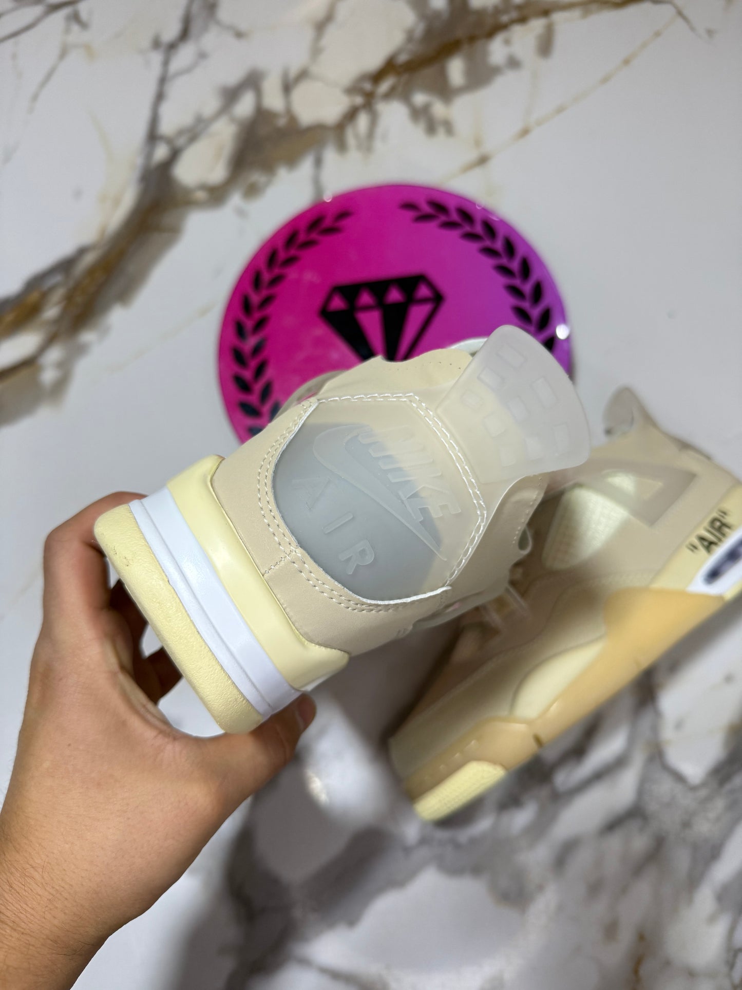 JORDAN RETRO 4 X OFF WHITE