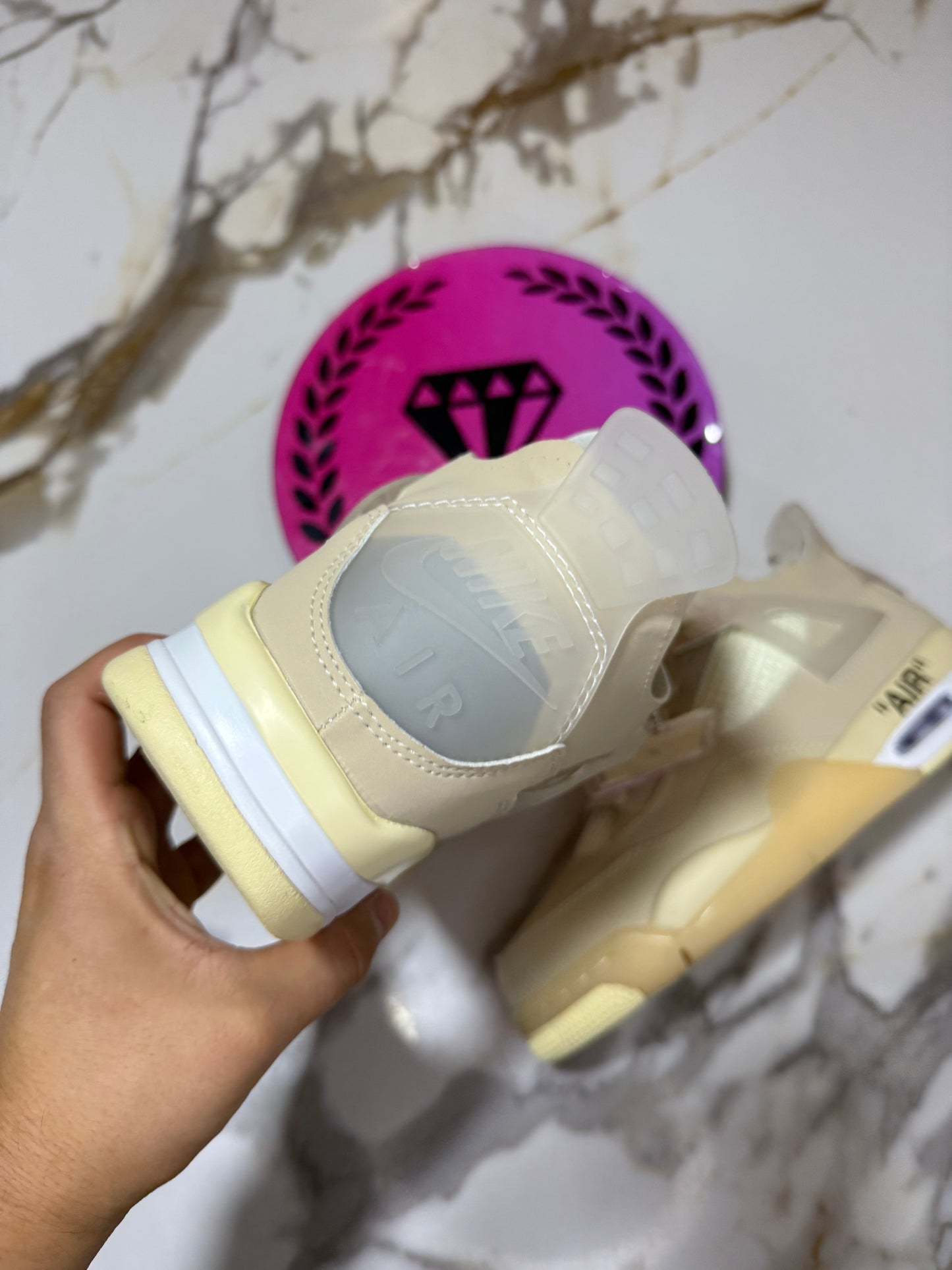 JORDAN RETRO 4 X OFF WHITE
