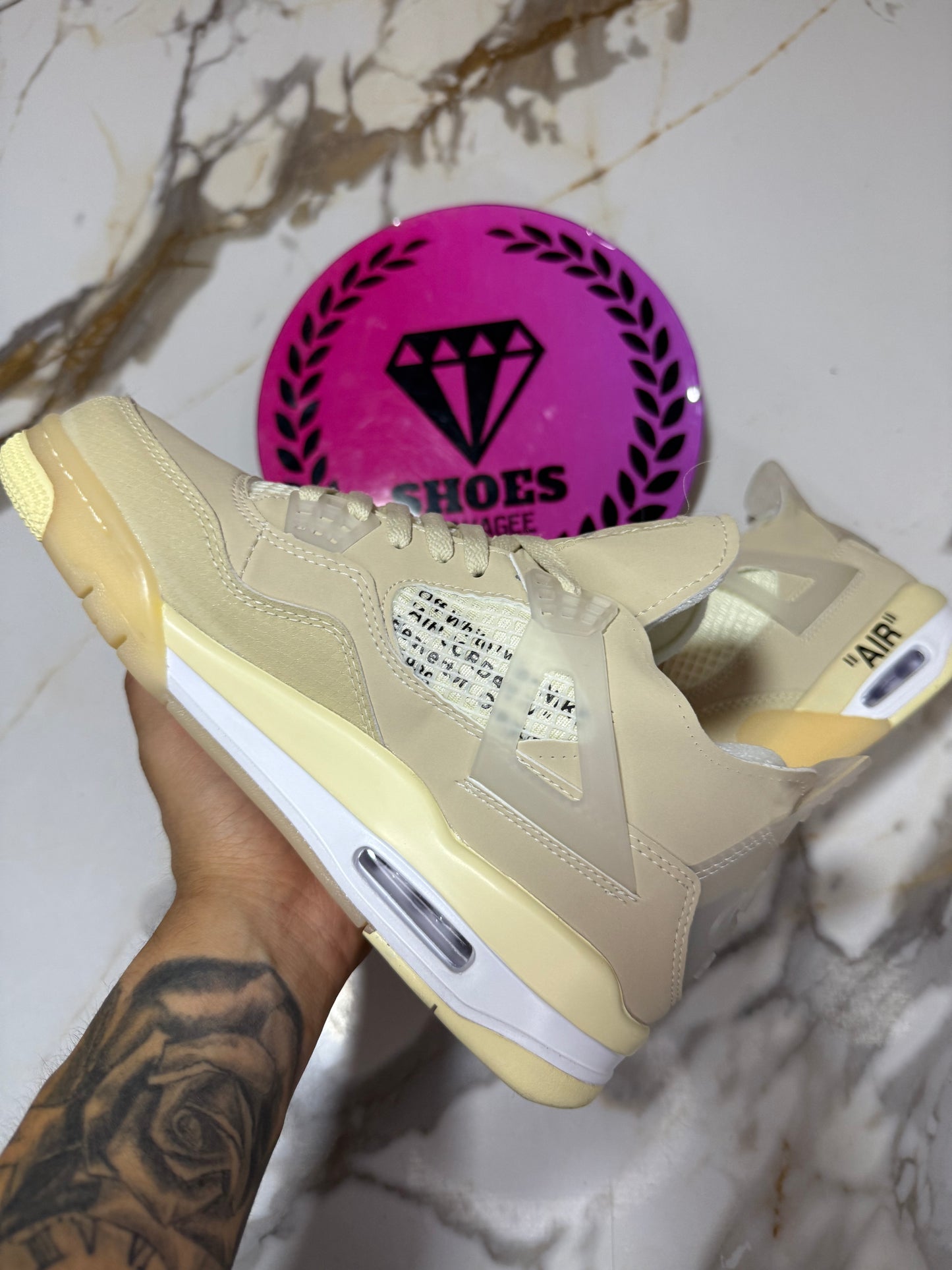 JORDAN RETRO 4 X OFF WHITE